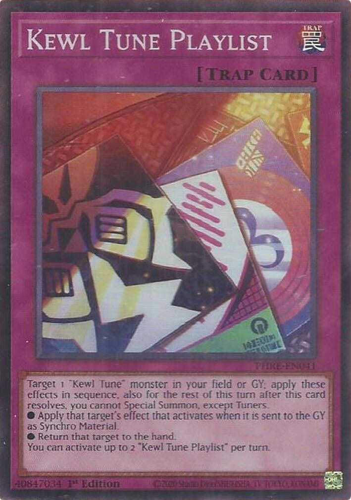 Image for Kewl Tune Playlist (Super Rare) (PHRE-EN041) (PHRE) - YuGiOh