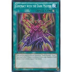 Image for Contract with the Dark Master (LCYW-EN128) (LC03) - YuGiOh