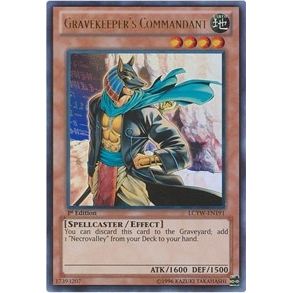 Image for Gravekeeper's Commandant (LCYW-EN191) (LC03) - YuGiOh