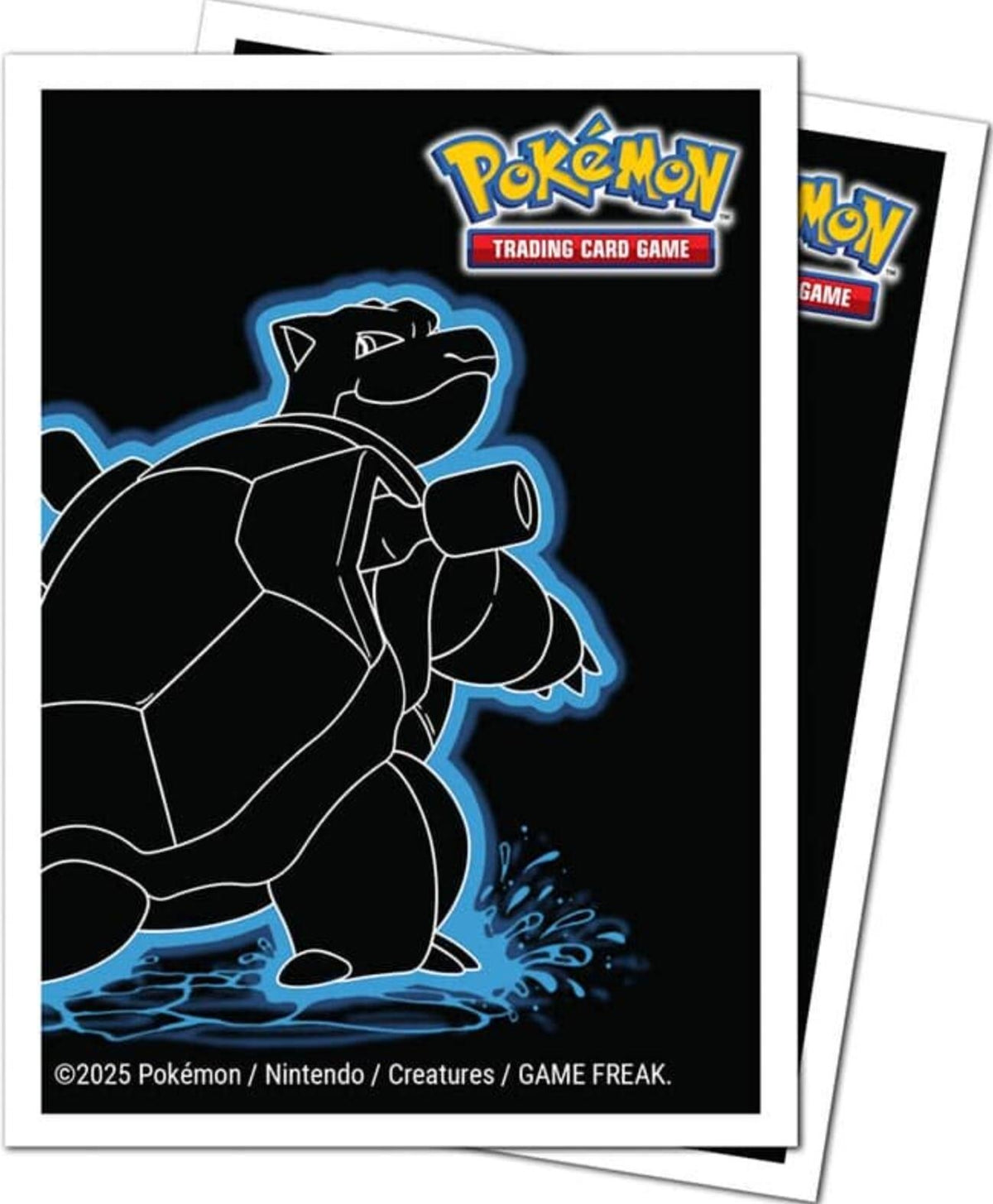 Image for APEX Deck Protector Sleeves - Pokemon Neon Kanto: Blastoise (105-pack) - Card Sleeves