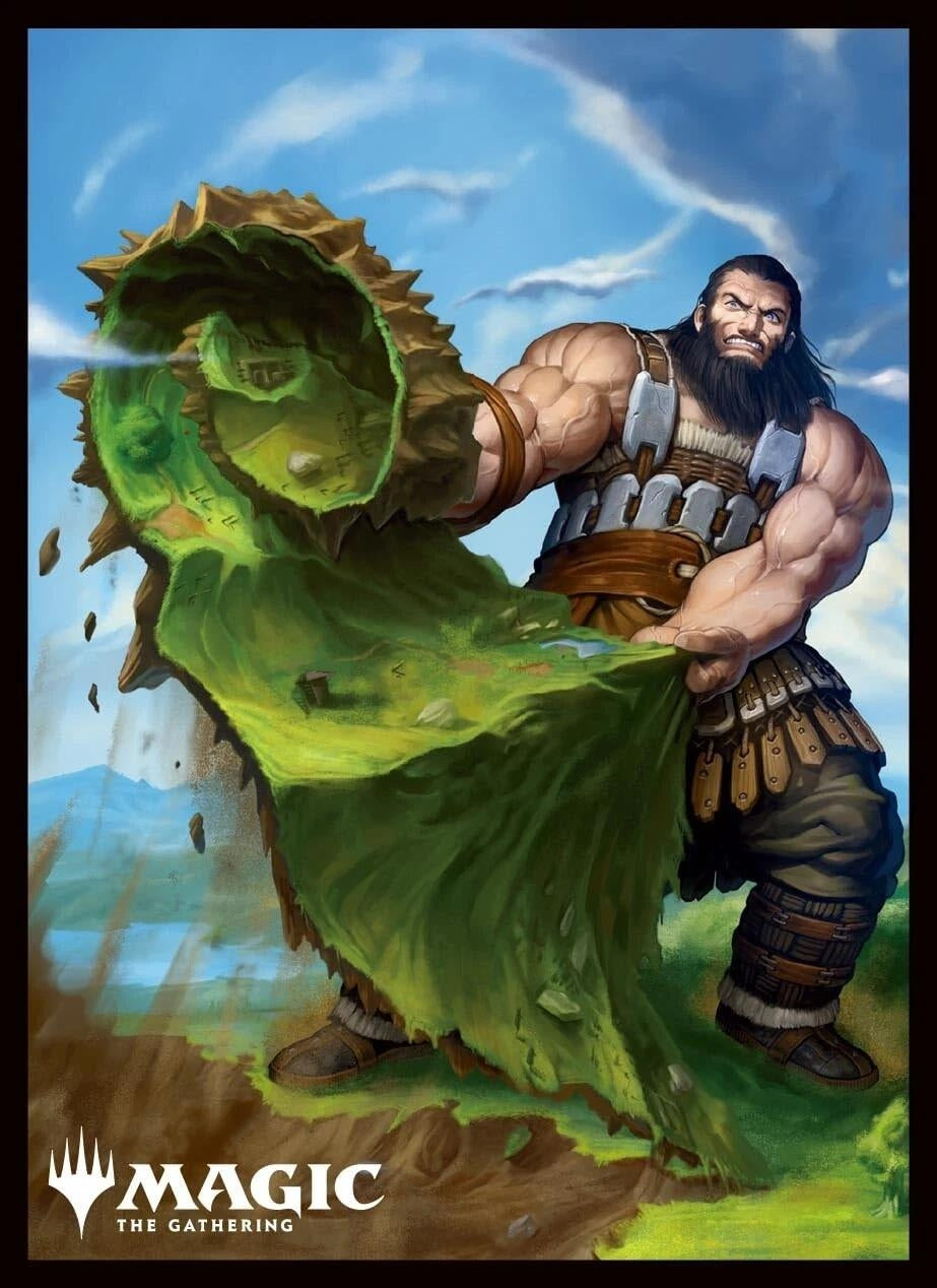 Image for Magic: The Gathering Player's Card Sleeve - Wilds of Eldraine - Land Tax MTGS-280 (80-Pack) - Card Sleeves