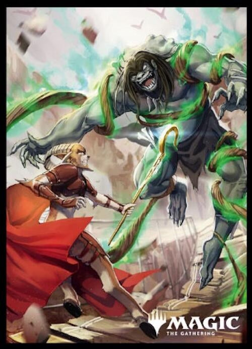 Image for Magic: The Gathering Player's Card Sleeve - Wilds of Eldraine - Nature's Will MTGS-291 (80-Pack) - Card Sleeves