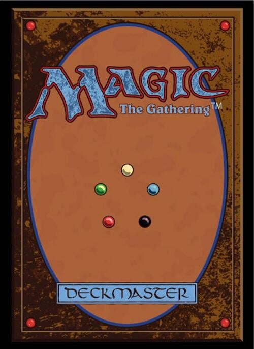 Image for Magic: The Gathering Player's Card Sleeve - Retro Core - Back of Card MTGS-315 (80-Pack) - Card Sleeves