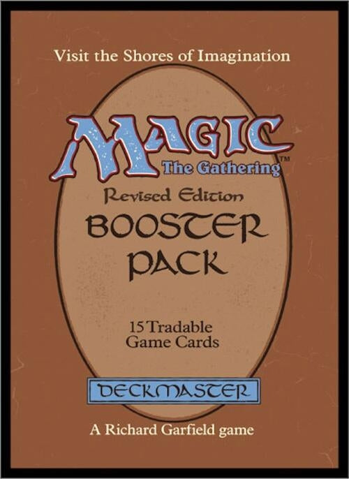 Image for Magic: The Gathering Player's Card Sleeve - Retro Core - Revised MTGS-306 (80-Pack) - Card Sleeves