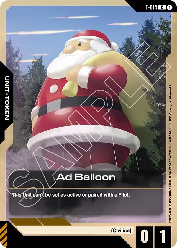 Image for Ad Balloon (T-014) Token (T-014) (GD03) - Gundam Card Game