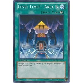 Image for Level Limit - Area B (LCYW-EN279) (LC03) - YuGiOh