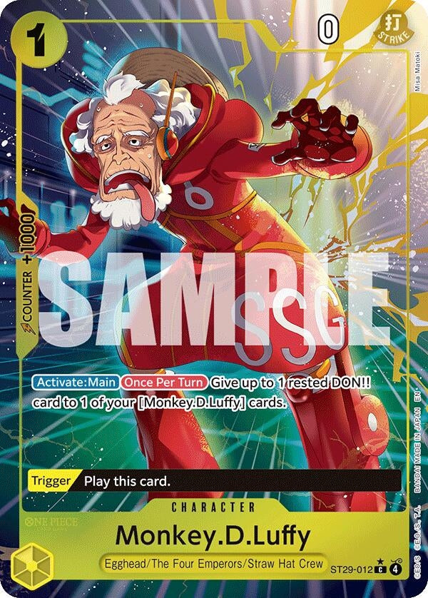 Monkey.D.Luffy (012) (Full Art) (ST29-012)
