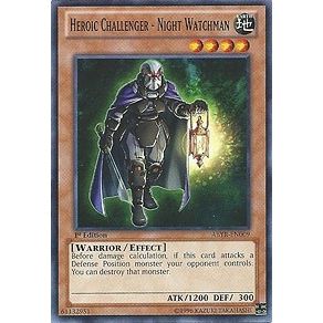 Image for Heroic Challenger - Night Watchman (ABYR-EN009) (ABYR) - YuGiOh