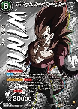 Image for SS4 Vegeta, Heated Fighting Spirit (Ultra-Bout Series Tournament Pack Vol.1) (Winner) (P-457) (TPR) - Dragon Ball Super: Masters