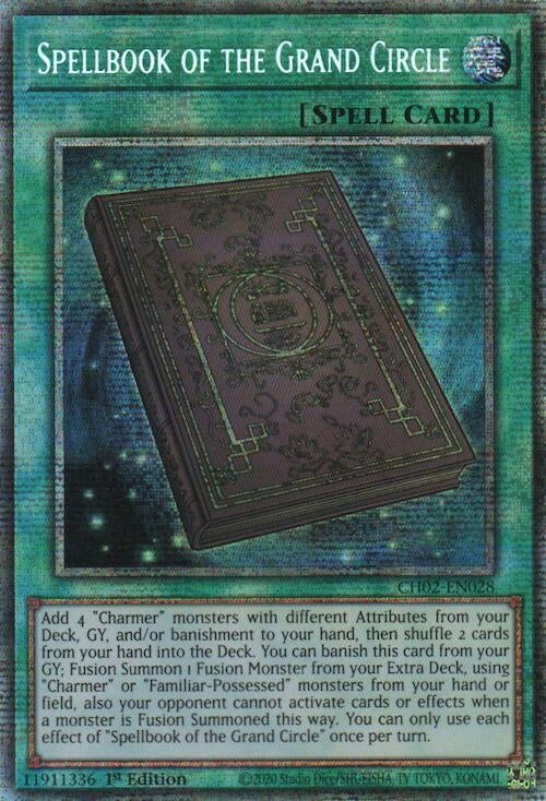 Image for Spellbook of the Grand Circle (Starlight Rare) (CH02-EN028) (CH02) - YuGiOh