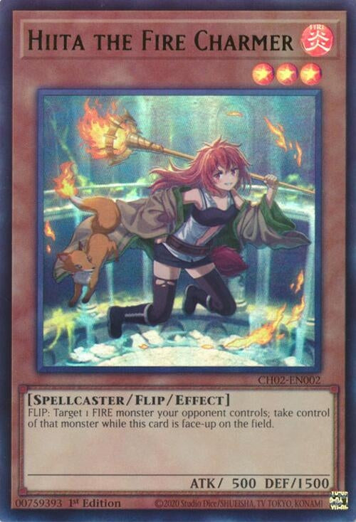 Image for Hiita the Fire Charmer (Ultra Rare) (CH02-EN002) (CH02) - YuGiOh