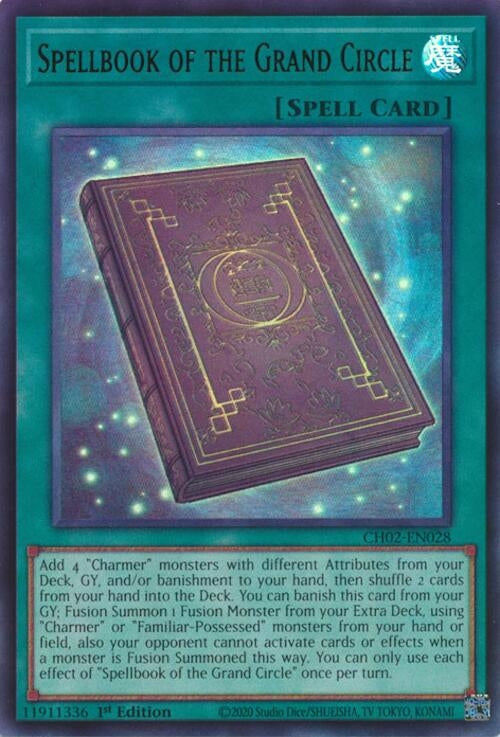 Image for Spellbook of the Grand Circle (Ultra Rare) (CH02-EN028) (CH02) - YuGiOh