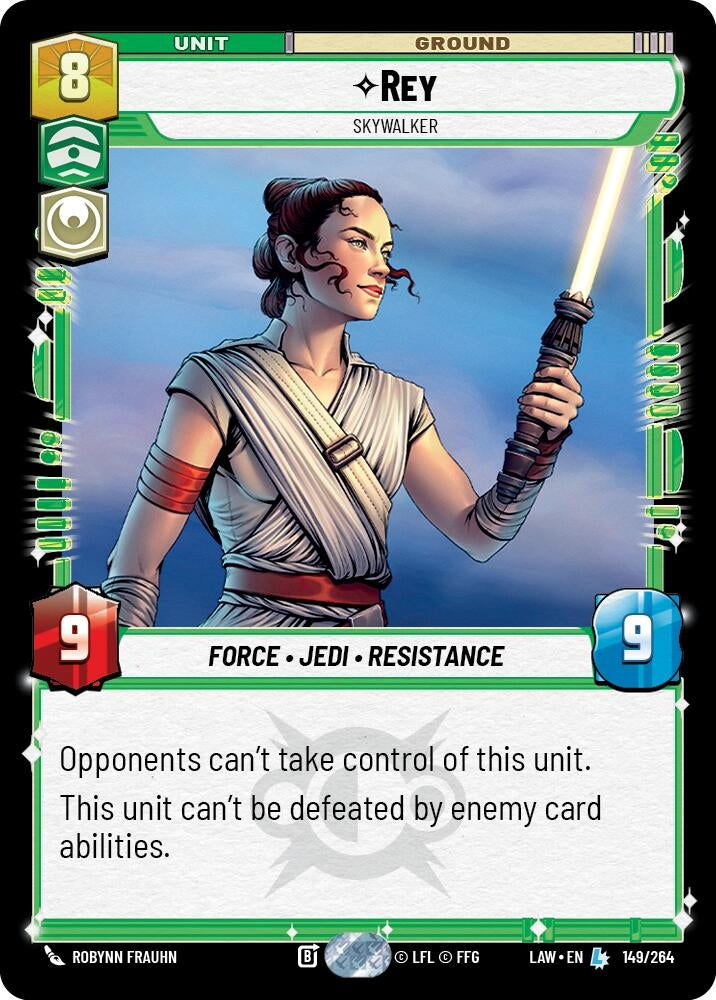 Image for Rey - Skywalker (149/264) (LAW) - Star Wars: Unlimited