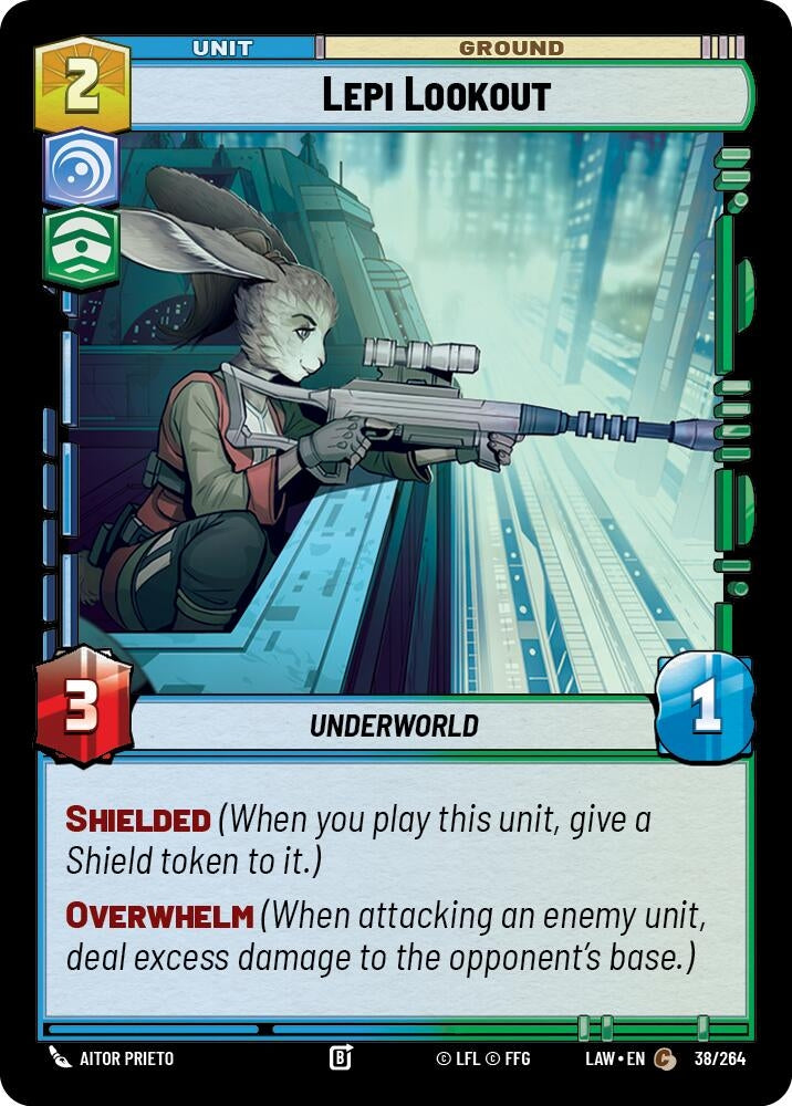 Image for Lepi Lookout (38/264) (LAW) - Star Wars: Unlimited