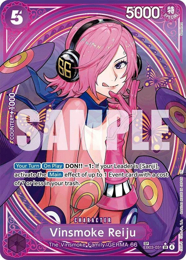 Image for Vinsmoke (SP) (EB03-031) (EB-03) - One Piece Card Game