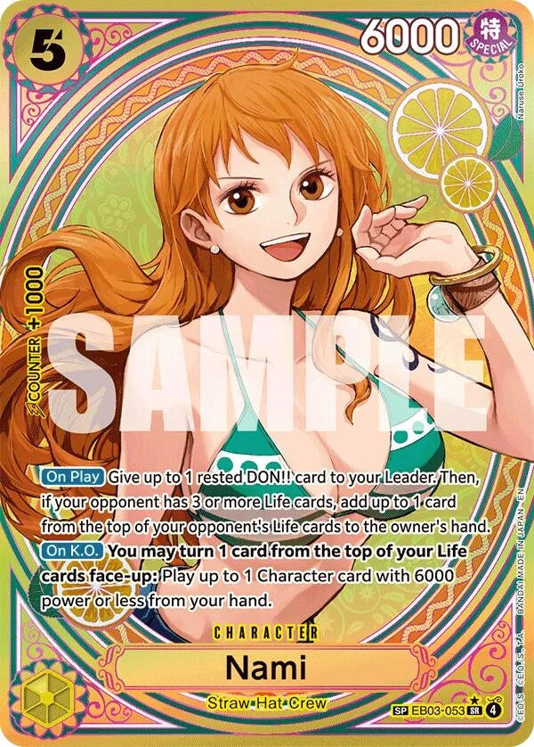 Image for Nami (SP) (EB03-053) (EB-03) - One Piece Card Game