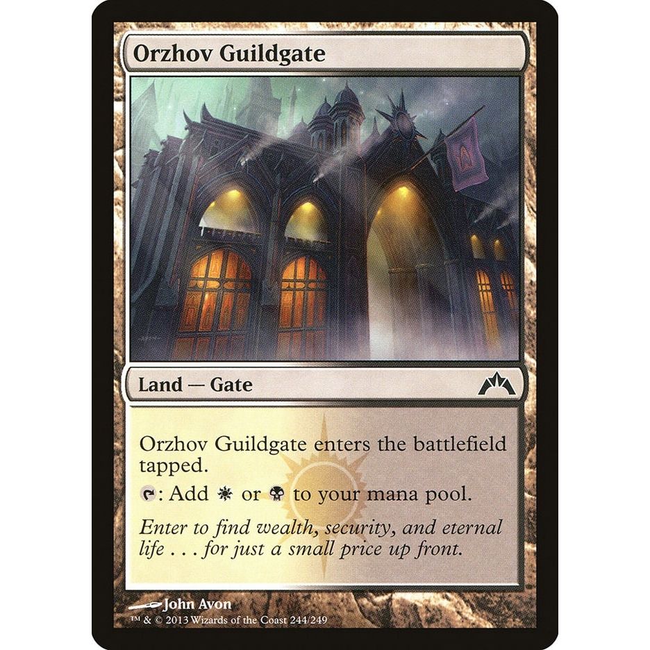 Image for Orzhov Guildgate (244) (GTC) - Magic: The Gathering