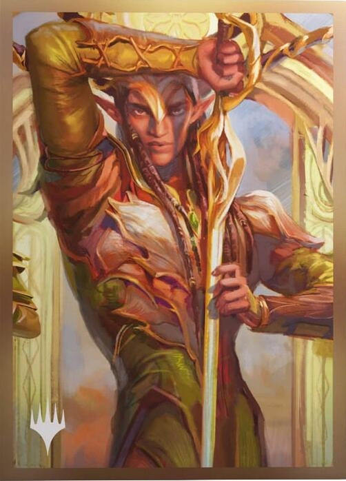 Image for Magic: The Gathering Lorwyn Eclipsed Premium Art Sleeves - Morcants Loyalist - Card Sleeves