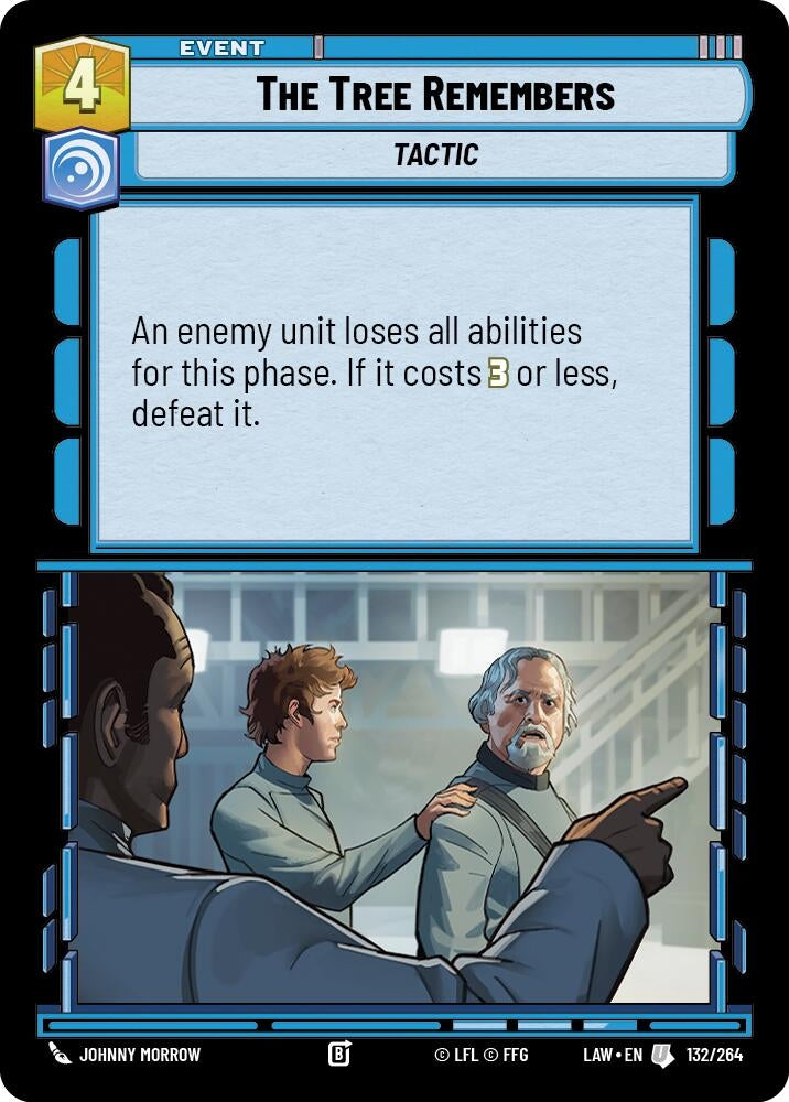 Image for The Tree Remembers (132/264) (LAW) - Star Wars: Unlimited