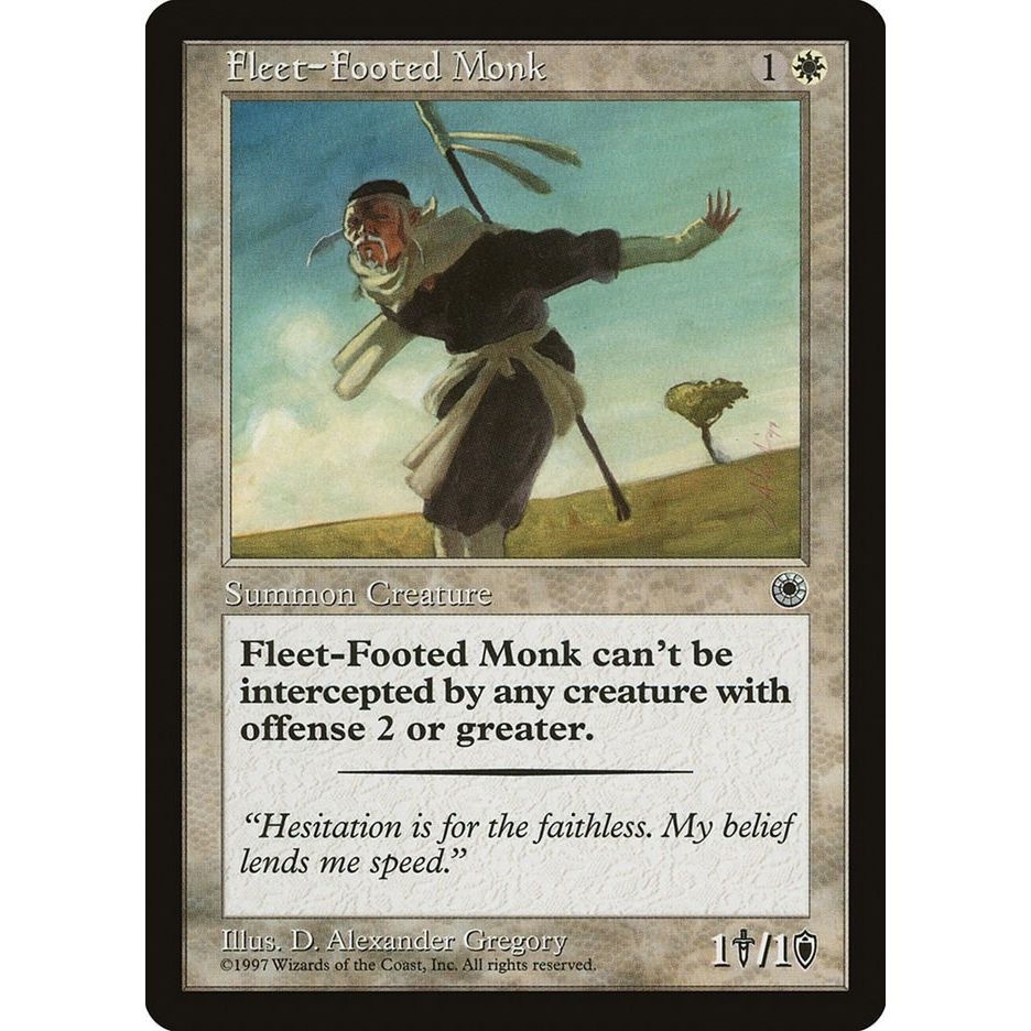 Image for Fleet-Footed Monk (POR) - Magic: The Gathering