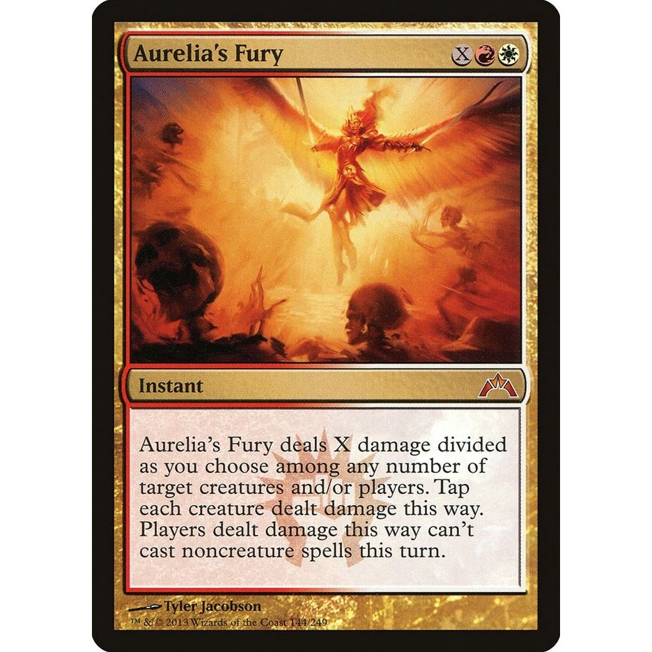Image for Aurelia's Fury (144) (GTC) - Magic: The Gathering