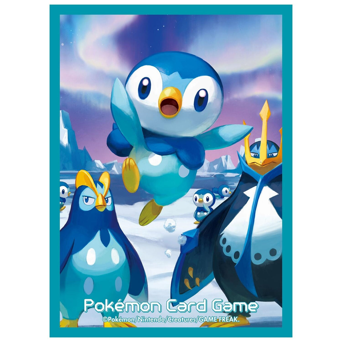 Image for Pokemon TCG: Pokemon Center Japan: Piplup & Potaishi & Empoleon (64 Pack) - Card Sleeves