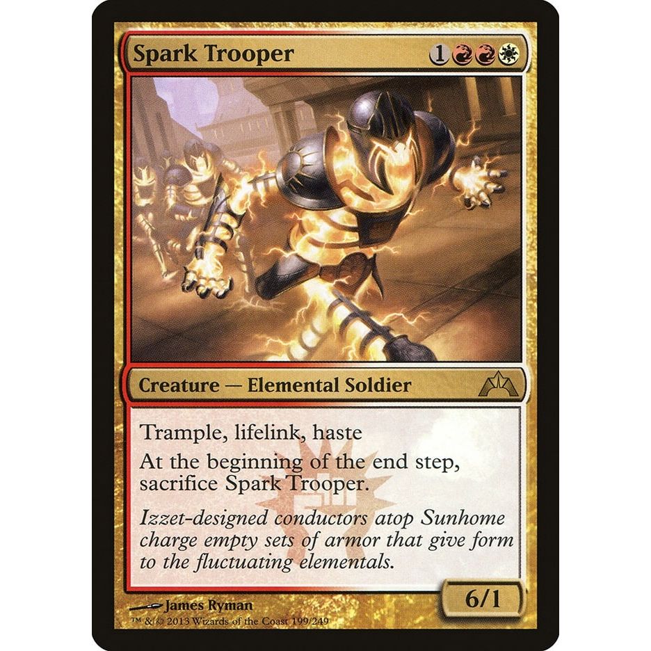 Image for Spark Trooper (199) (GTC) - Magic: The Gathering