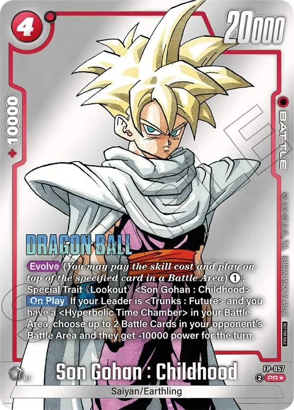 Image for Son Gohan : Childhood - FP-057 (Tournament Pack MANGA ver. SPECIAL) (FP-057) (DBSFW_TPR) - Dragon Ball Super: Fusion World
