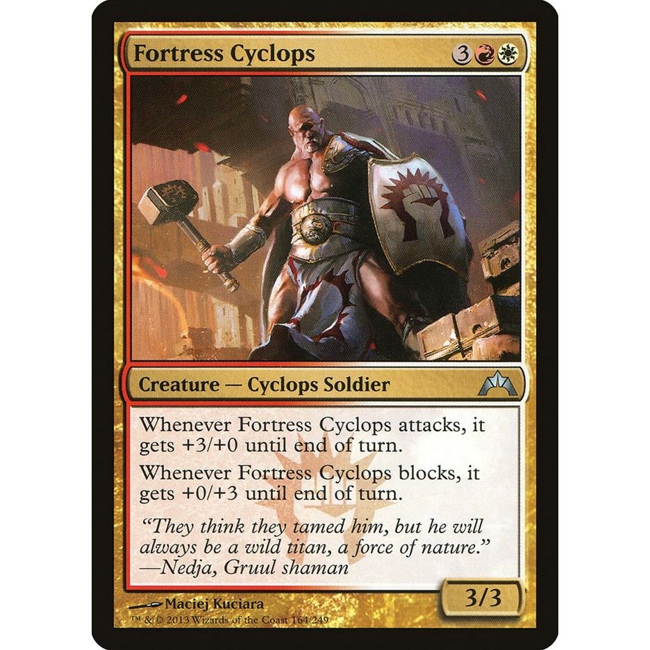 Image for Fortress Cyclops (164) (GTC) - Magic: The Gathering