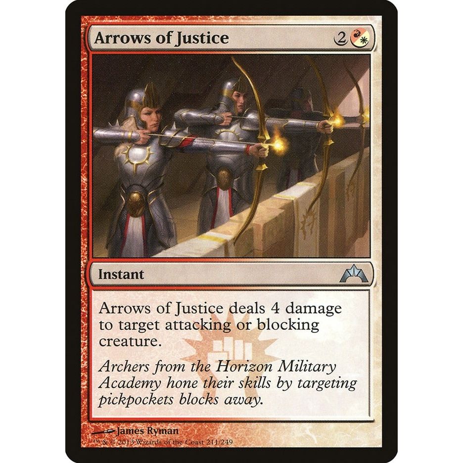 Image for Arrows of Justice (211) (GTC) - Magic: The Gathering