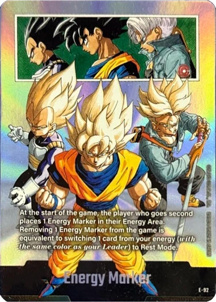 Image for Energy Marker (E-92) (E-92) (DBSFW_EM) - Dragon Ball Super: Fusion World
