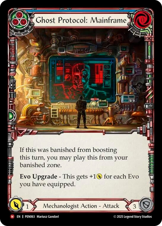 Image for Ghost Protocol: Mainframe (PEN063) (PEN) - Flesh and Blood TCG
