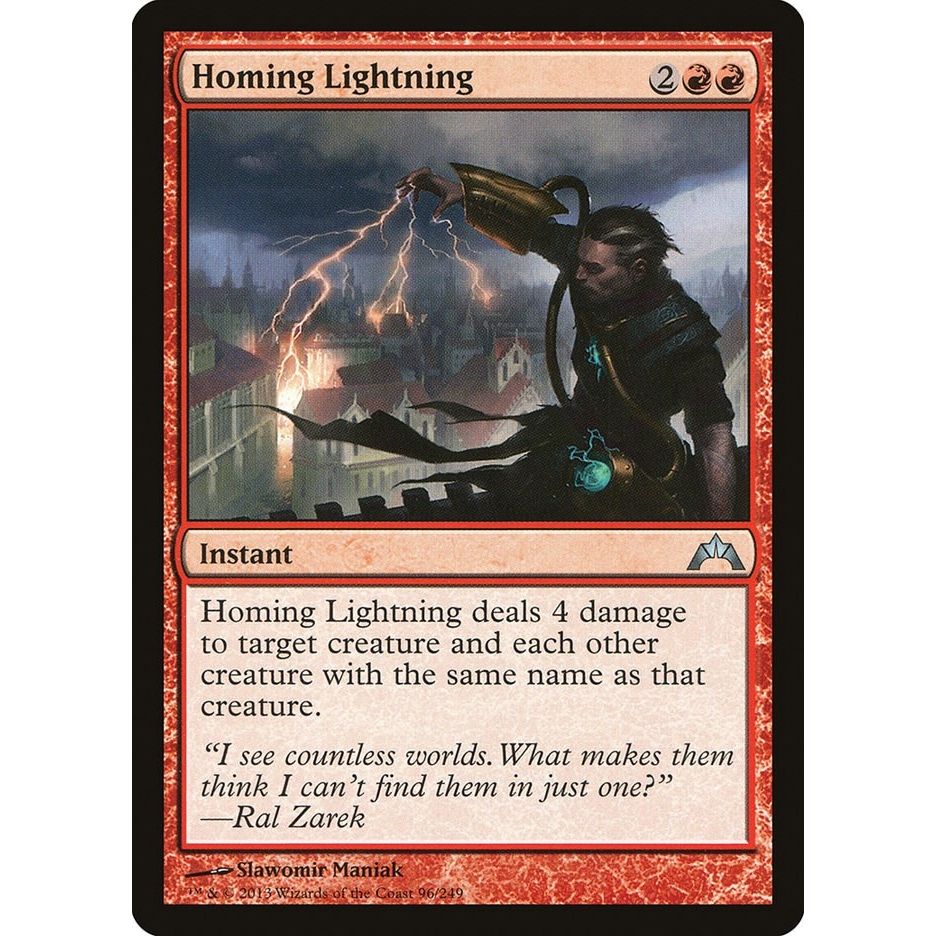 Image for Homing Lightning (96) (GTC) - Magic: The Gathering