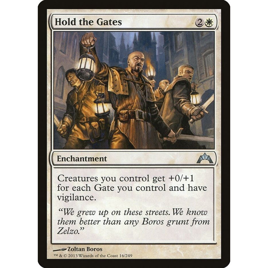 Image for Hold the Gates (16) (GTC) - Magic: The Gathering