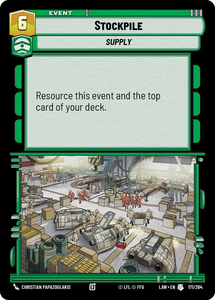 Image for Stockpile (171/264) (LAW) - Star Wars: Unlimited