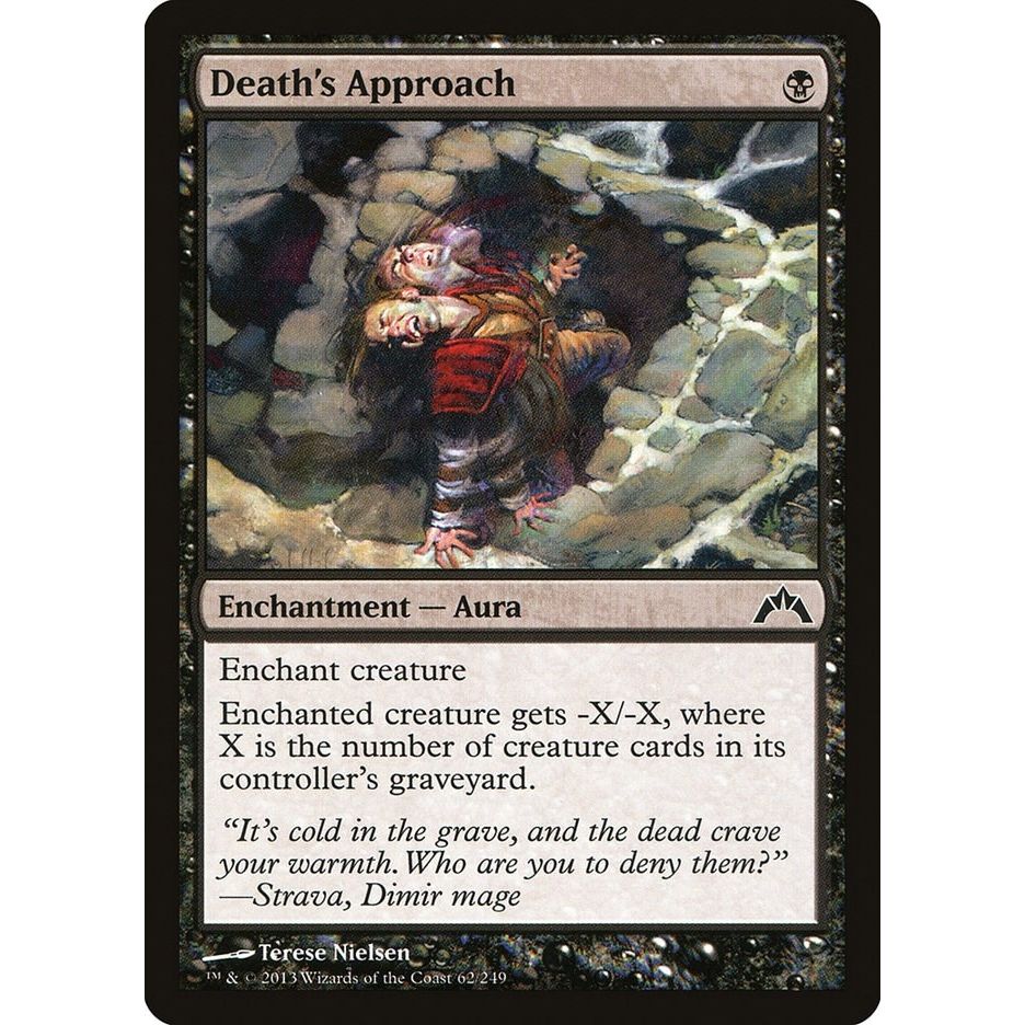 Image for Death's Approach (62) (GTC) - Magic: The Gathering