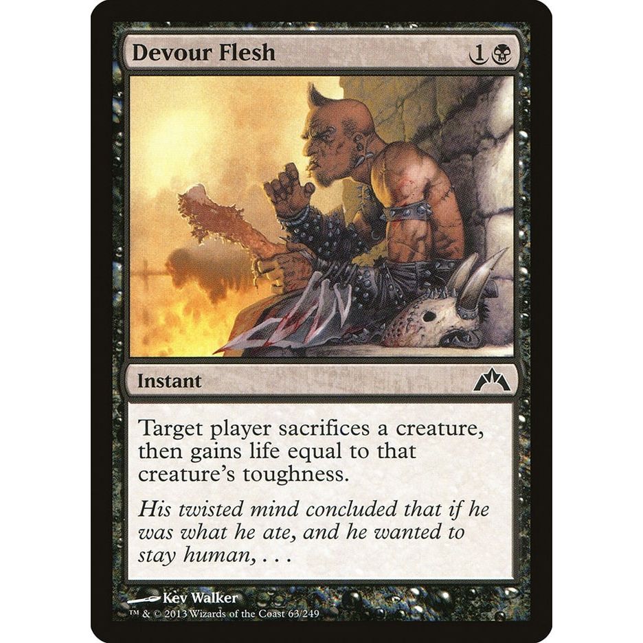 Image for Devour Flesh (63) (GTC) - Magic: The Gathering