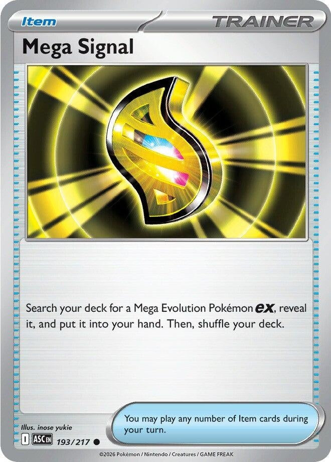 Image for Mega Signal (193/217) (ASC) - Pokemon