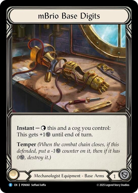Image for Mbrio Base Digits (PEN060) (PEN) - Flesh and Blood TCG