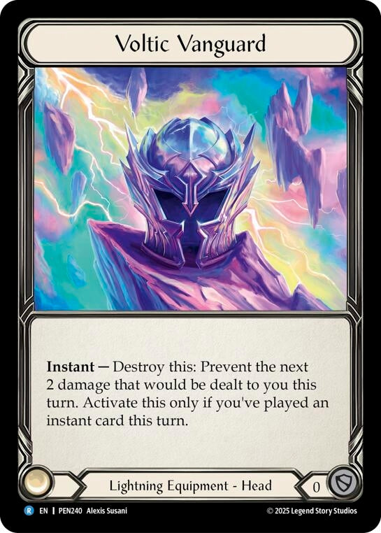 Image for Voltic Vanguard (PEN240) (PEN) - Flesh and Blood TCG