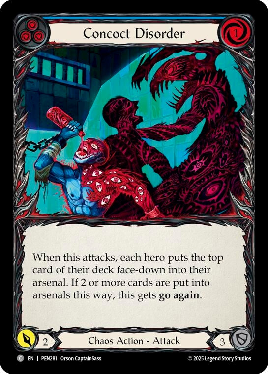 Image for Concoct Disorder (Blue) (PEN281) (PEN) - Flesh and Blood TCG