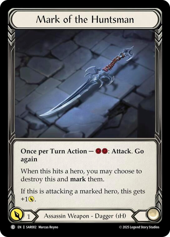 Image for Mark of the Huntsman (SAR002) - Flesh and Blood TCG