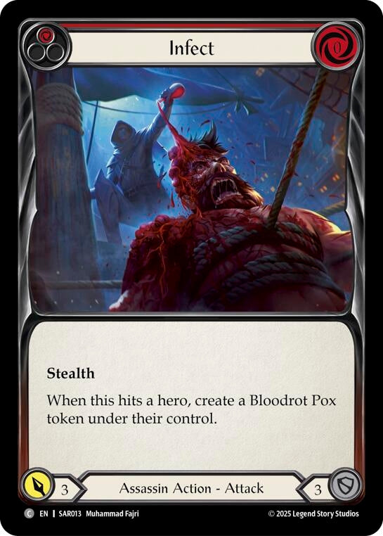 Image for Infect (SAR013) - Flesh and Blood TCG