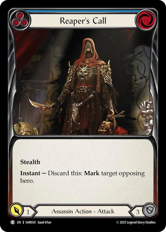 Image for Reaper's Call (SAR030) - Flesh and Blood TCG