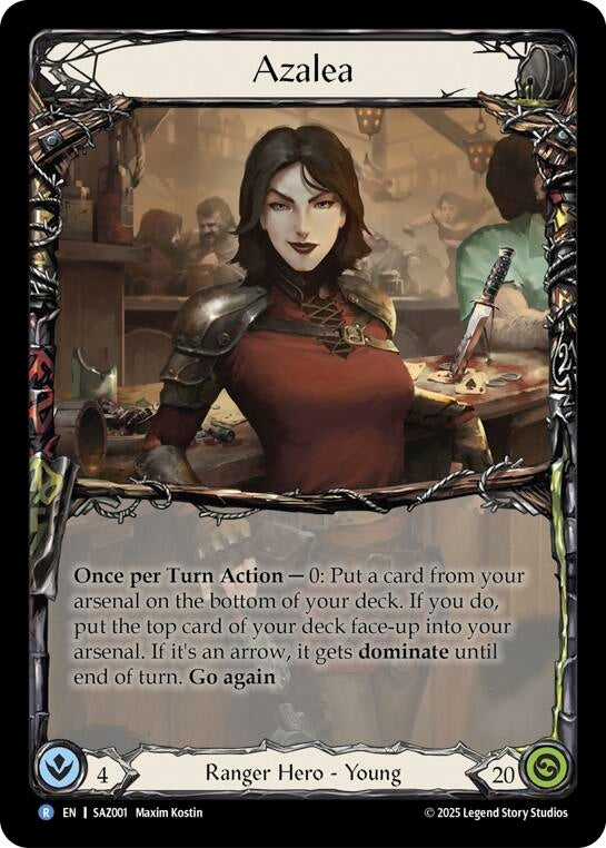 Image for Azalea (Extended Art) (SAZ001) - Flesh and Blood TCG
