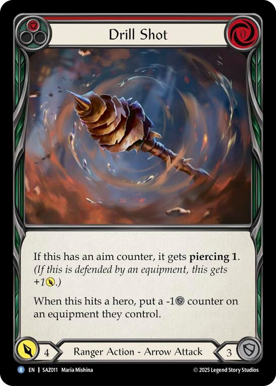 Image for Drill Shot (SAZ011) - Flesh and Blood TCG