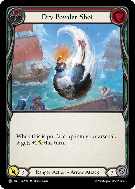 Image for Dry Powder Shot (SAZ012) - Flesh and Blood TCG