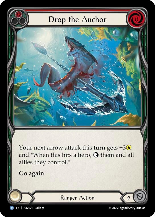 Image for Drop the Anchor (SAZ021) - Flesh and Blood TCG
