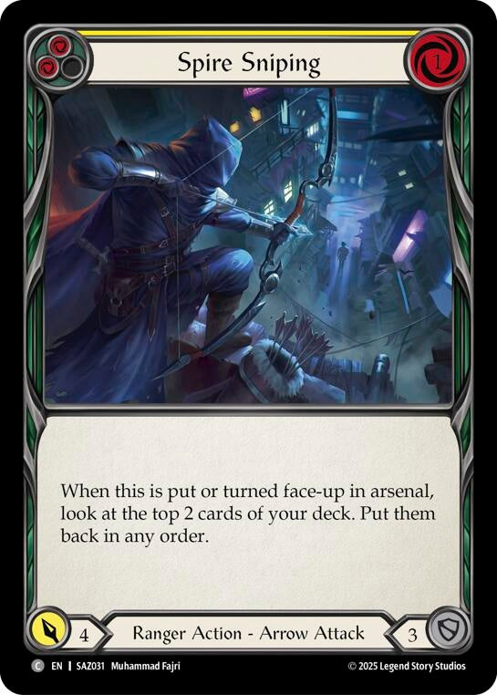 Image for Spire Sniping (SAZ031) - Flesh and Blood TCG
