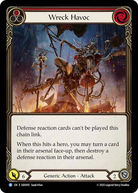 Image for Wreck Havoc (SDO010) - Flesh and Blood TCG